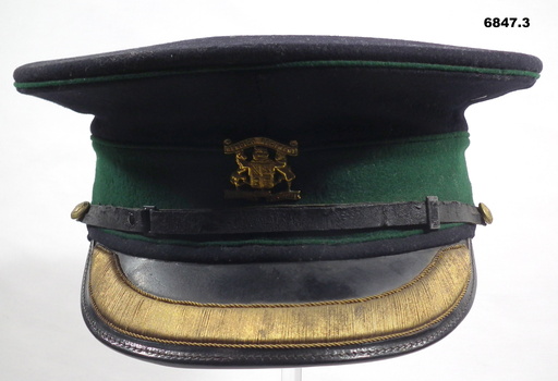 Formal Mess Dress Uniform, Peaked cap.