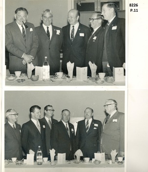 Two photos of Bendigo RSL Annual Dinners.