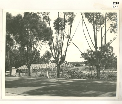 Construction of War Widows Flats in Kangaroo Flat