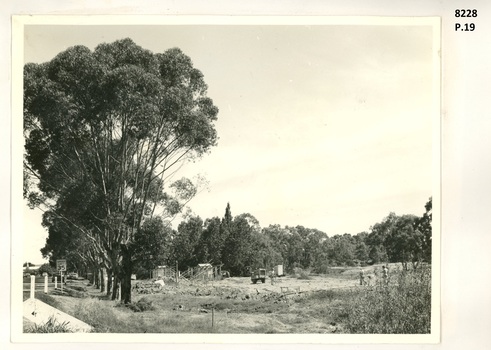 Construction of War Widows Flats in Kangaroo Flat