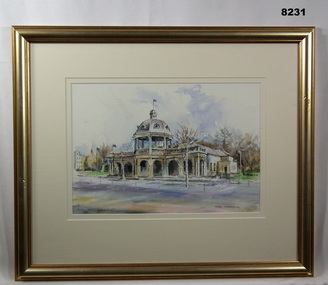 Painting - SOLDIERS MEMORIAL INSTITUTE