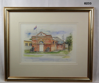 Painting - KANGAROO FLAT RSL