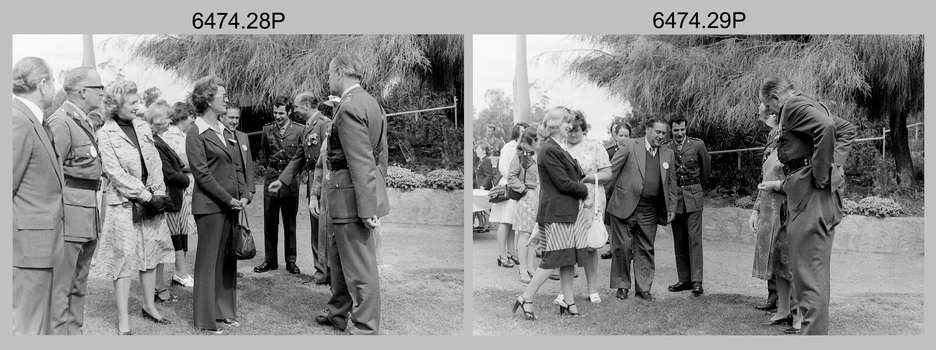 Defence Force Service Medal Presentations on Corps Day at the Army Survey Regiment, Fortuna Villa, Bendigo. 1st of July 1976.