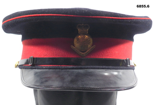 Formal Mess Uniform - black peaked cap.