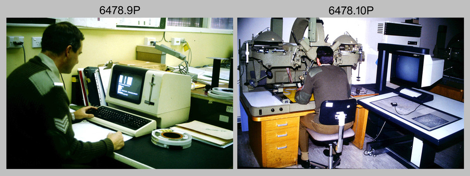 Royal Australian Survey Corps - Phases of Map Production, circa 1990.