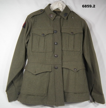 WW2 Khaki Jacket and Trousers.