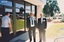 Clarke and O’Haloran at the opening of the BDSC 1994