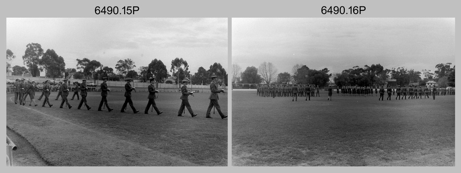 Army Survey Regiment Freedom of Entry Parade held in Bendigo, 1980.