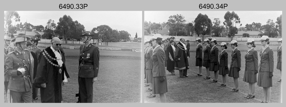 Army Survey Regiment Freedom of Entry Parade held in Bendigo, 1980.