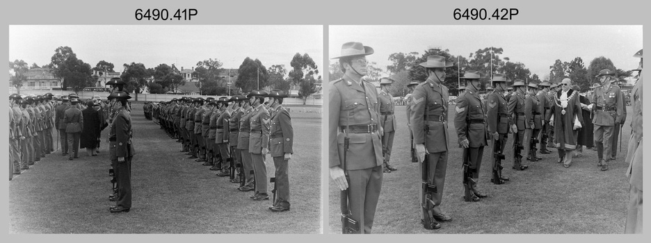 Army Survey Regiment Freedom of Entry Parade held in Bendigo, 1980.