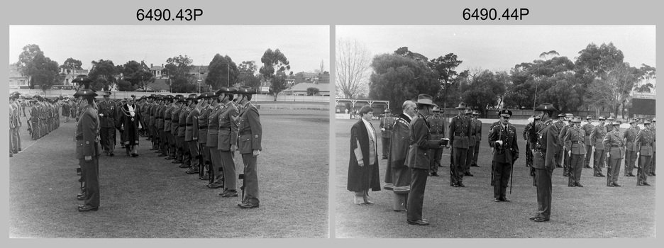 Army Survey Regiment Freedom of Entry Parade held in Bendigo, 1980.