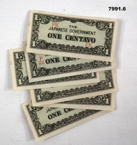 Occupational Currency - WW2 Philippines.