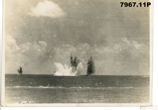 1942 02 Java Sea US Destroyers under attack.jpg