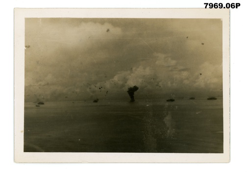 1942 08 Solomons   caption peaceful and placid waters fury above.jpg