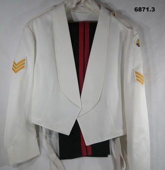 Sgts Formal Mess Dress - Jacket and Trousers.