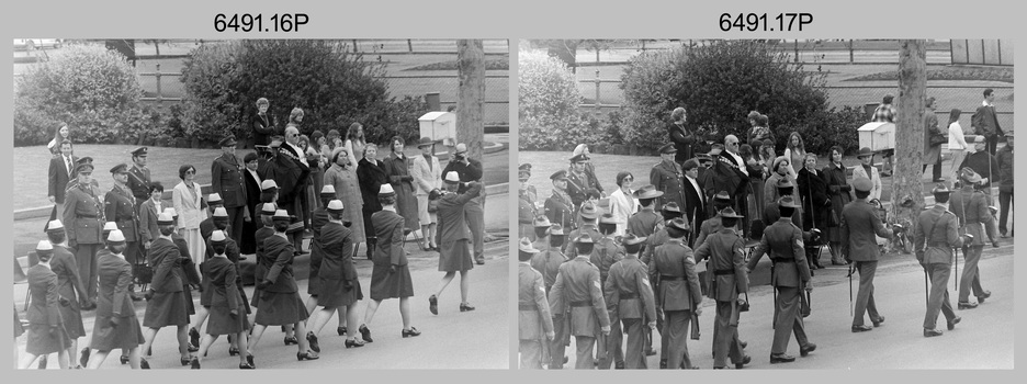 Army Survey Regiment Freedom of Entry March held in Bendigo, 1980.