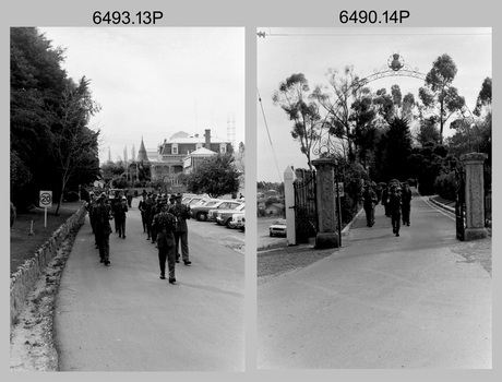 SSGT Peter Dew Military Funeral, Army Survey Regiment, Bendigo, 1977.