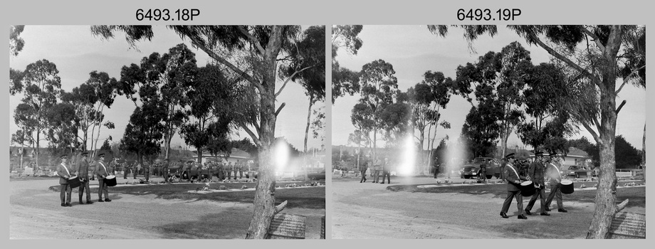 SSGT Peter Dew Military Funeral, Army Survey Regiment, Bendigo, 1977.