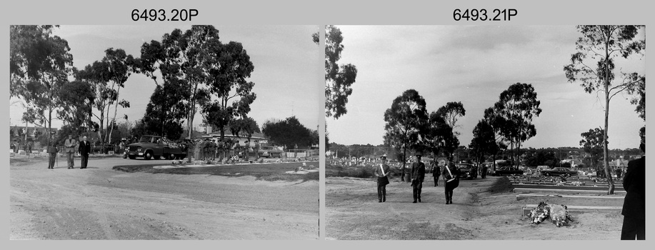 SSGT Peter Dew Military Funeral, Army Survey Regiment, Bendigo, 1977.