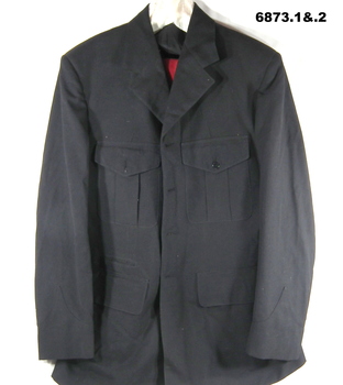 Mess Dress Uniform, black - Army, jacket and trousers.