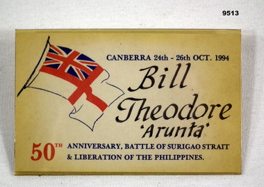 50th Anniversary Celebrations - Name Tag.