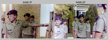 4 Fd Svy Sqn OC’s Parade and Defence Force Service Medal Presentations, Keswick Barracks, Adelaide SA. 1986.