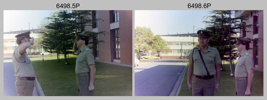 4 Fd Svy Sqn OC’s Parade and Defence Force Service Medal Presentations, Keswick Barracks, Adelaide SA. 1986.