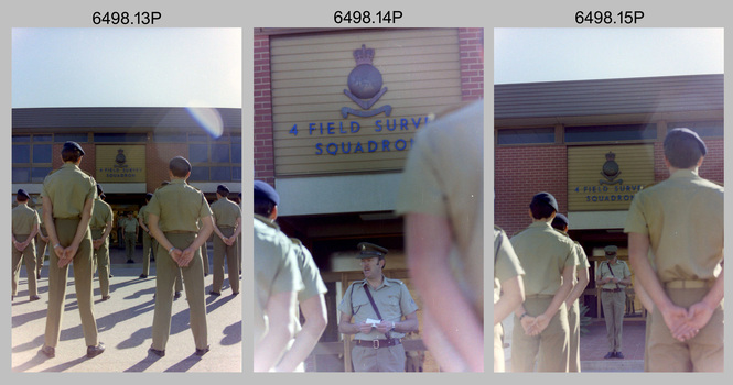 4 Fd Svy Sqn OC’s Parade and Defence Force Service Medal Presentations, Keswick Barracks, Adelaide SA. 1986.