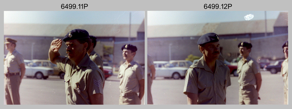 4 Fd Svy Sqn OC’s Parade and Defence Force Service Medal Presentations, Keswick Barracks, Adelaide SA. 1986.