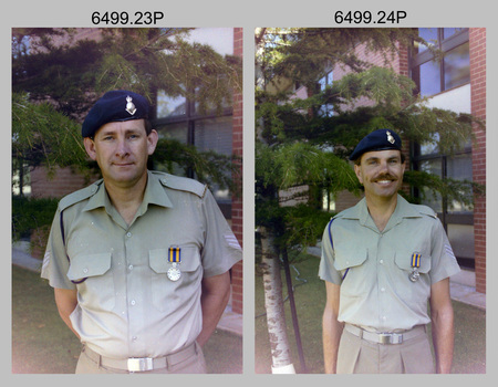 4 Fd Svy Sqn OC’s Parade and Defence Force Service Medal Presentations, Keswick Barracks, Adelaide SA. 1986.