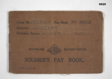 Book - PAYBOOK, WW2