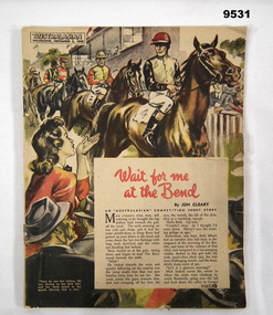 Magazine - The Australian, WW2, with POW, Souvenir.