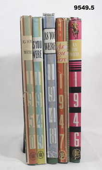 BOOK SERIES FROM WW2 - AS YOU WERE.