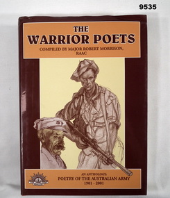 Book anthology of poetry of the Australian Army.