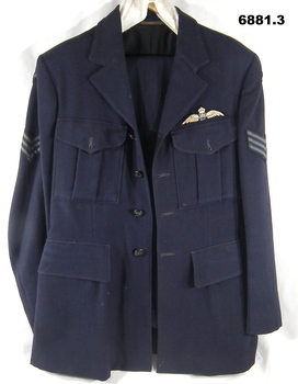 RAAF blue jacket and trousers.