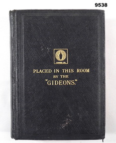 Book - BIBLE, WW2, THE GIDEONS, The British & Foreign Bible Society, "THE HOLY BIBLE", c.WW2