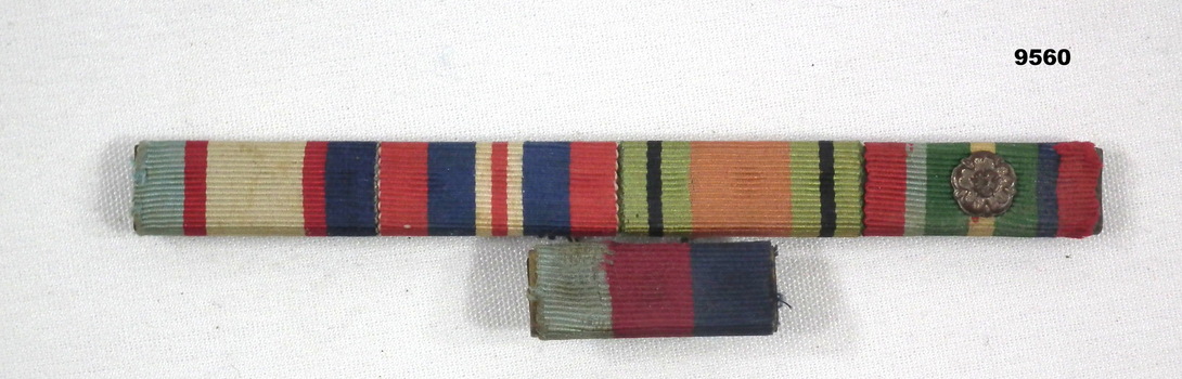 Bar with five WW2 service ribbons.