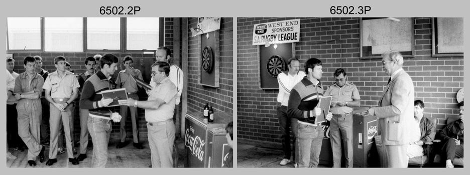 MAJ Don Taylor’s Farewell from 4 Fd Svy Sqn, Keswick Barracks, Adelaide SA. 1986.