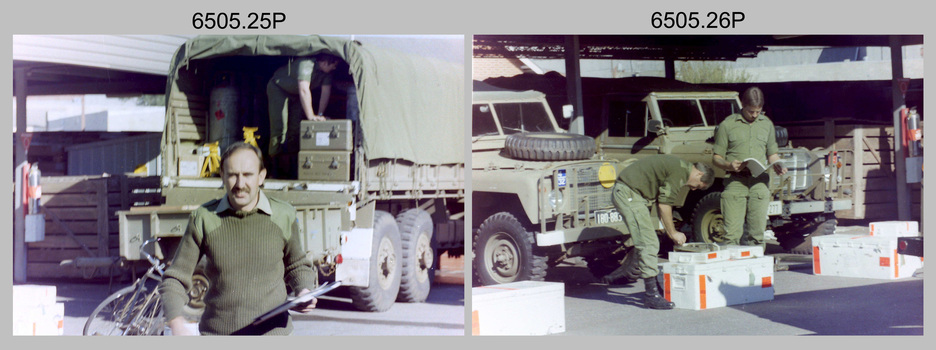 4th Field Survey Squadron’s Operation NERVOSE Preparation and Driver Training, Keswick Barracks, Adelaide SA. 1985.