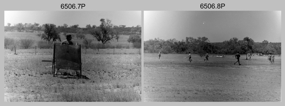 4th Field Survey Squadron deployed on Operation NERVOSE 85, Northern Territory.  1985.