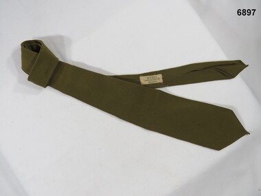 Dress tie for an Army Officer.