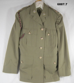 Light Khaki colour Officer's Service dress.