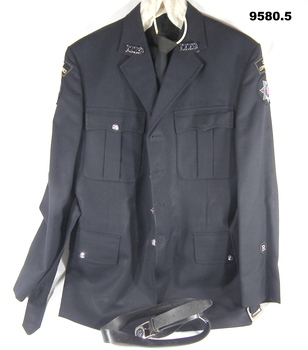 Black Jacket and trousers for Corps of Commissionaires.