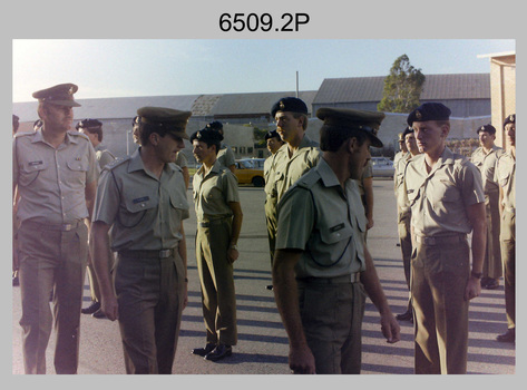 4 Fd Svy Sqn OC’s Parade and Defence Force Service Medal Presentations, Keswick Barracks, Adelaide SA. 1987.