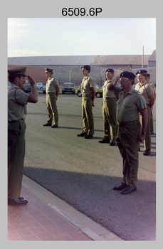 4 Fd Svy Sqn OC’s Parade and Defence Force Service Medal Presentations, Keswick Barracks, Adelaide SA. 1987.