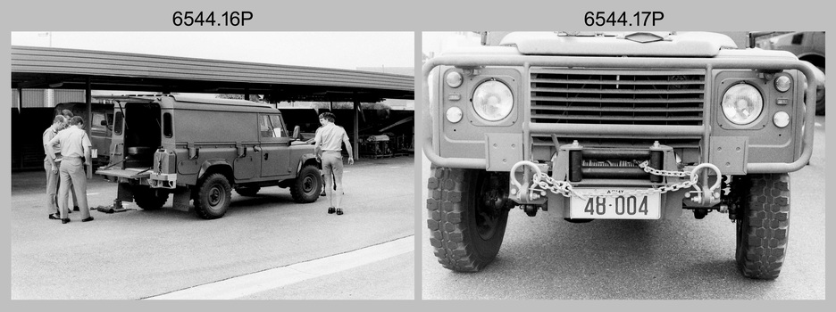 Land Rover Perentie Light Vehicles - 4th Field Survey Squadron, Keswick Barracks, Adelaide SA. 1987.