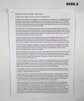 Two page A4 document in black type.