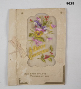 Christmas Card from France WW1.