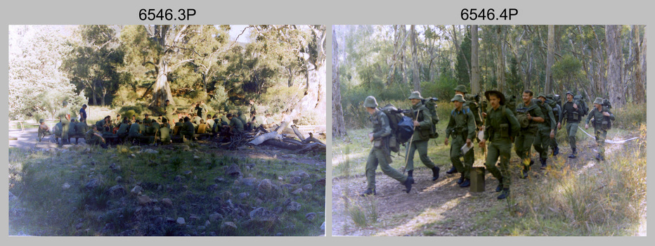 Adventurous Training, 4th Field Survey Squadron, Mount Remarkable National Park, SA. 1987.