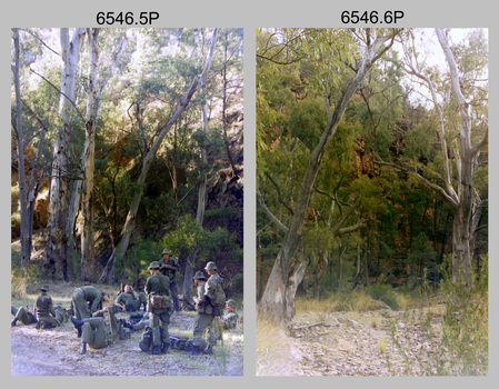 Adventurous Training, 4th Field Survey Squadron, Mount Remarkable National Park, SA. 1987.